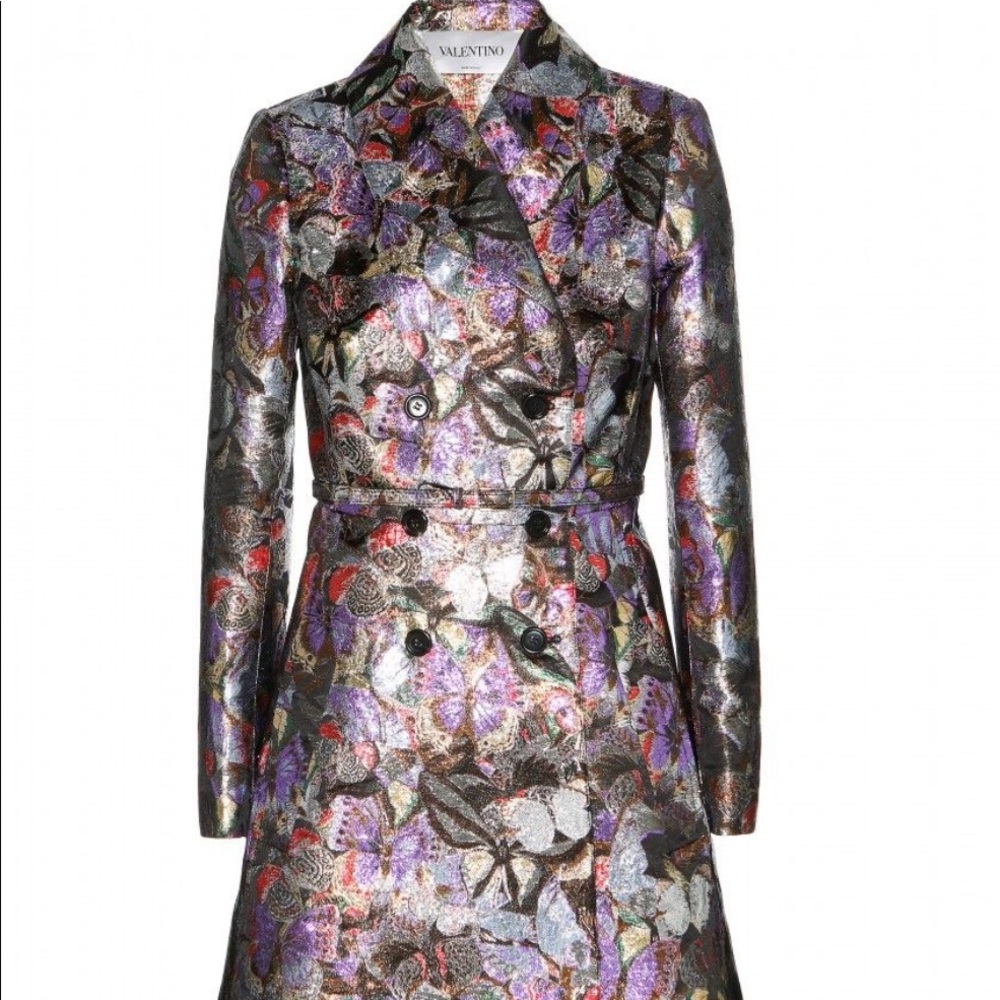 NEW Valentino Butterflies trench coat